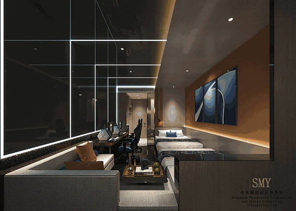 電競(jìng)酒店客房設(shè)計(jì)